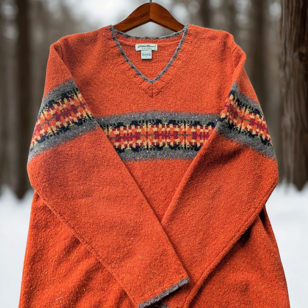 Eddie Bauer Wool Oversized Sweater